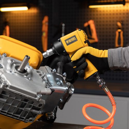 Ударный пневмогайковерт IWS550 Compact, 1/2", 8500 об/мин, 710 Нм Denzel по ценам производителя в Воронеже с доставкой по всей России