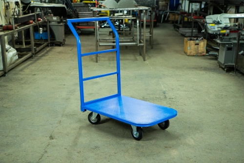 Тележка платформенная TOR ТП-1 (500х800) г/п 300 кг (125 мм) по ценам производителя в Воронеже с доставкой по всей России