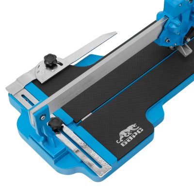 Плиткорез ручной монорельсовый 600 х 14 мм, ходовая каретка, 9/4 регулировка подшипников, литая станина Барс по ценам производителя в Воронеже с доставкой по всей России