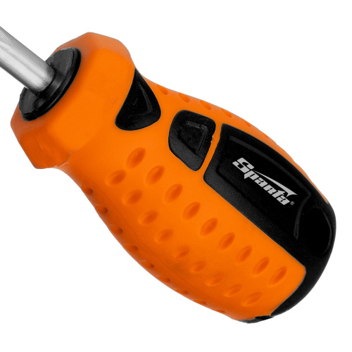 Отвертка "Point", SL6 х 38 мм, CS, двухкомпонентная рукоятка Sparta по ценам производителя в Воронеже с доставкой по всей России