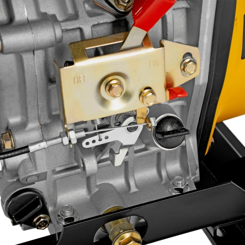 Генератор дизельный DES-55E, 5,5 кВт, 230 В, 11 л, электростартер Denzel по ценам производителя в Воронеже с доставкой по всей России