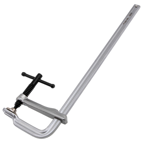 Струбцина F-образная, 100x400мм, кованая Denzel по ценам производителя в Воронеже с доставкой по всей России