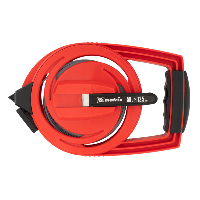 Рулетка геодезическая, 50 м х 12,5 мм, металлическая лента, закрытый корпус Matrix по ценам производителя в Воронеже с доставкой по всей России