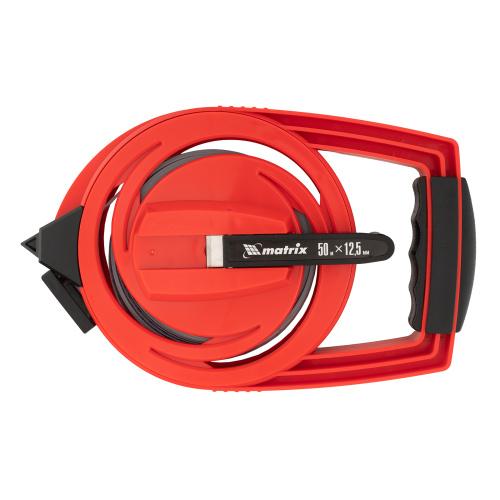 Рулетка геодезическая, 50 м х 12,5 мм, металлическая лента, закрытый корпус Matrix по ценам производителя в Воронеже с доставкой по всей России
