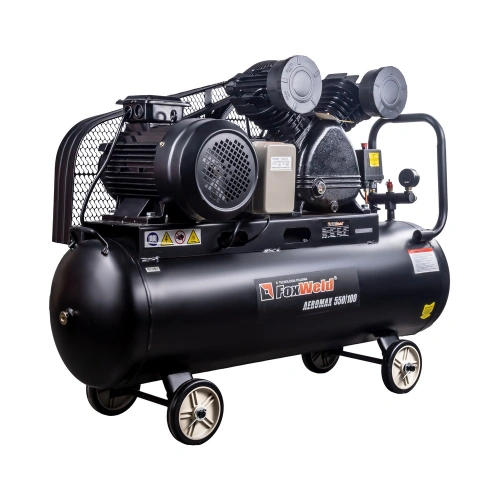 Компрессор масляный ременной AEROMAX 550/100 купить в Москве с доставкой по всей России | ProtosMarket.ru
