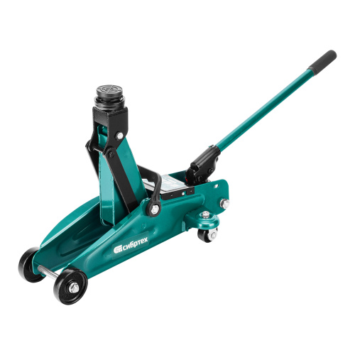 Домкрат гидравлический подкатной, 2 т, 127-330 мм, в пласт. кейсе Сибртех по ценам производителя в Воронеже с доставкой по всей России