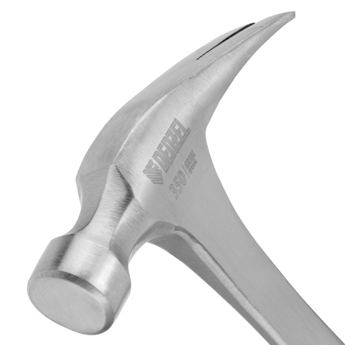 Молоток-гвоздодер 350 г, цельнометаллический, двухкомпонентная рукоятка Denzel по ценам производителя в Воронеже с доставкой по всей России