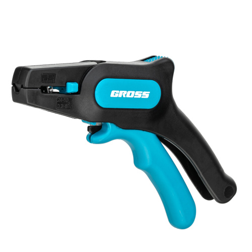 Щипцы для зачистки электропроводов 0.2-6 мм2 (10-24 AWG) лезвие: нержавеющая сталь Gross по ценам производителя в Воронеже с доставкой по всей России