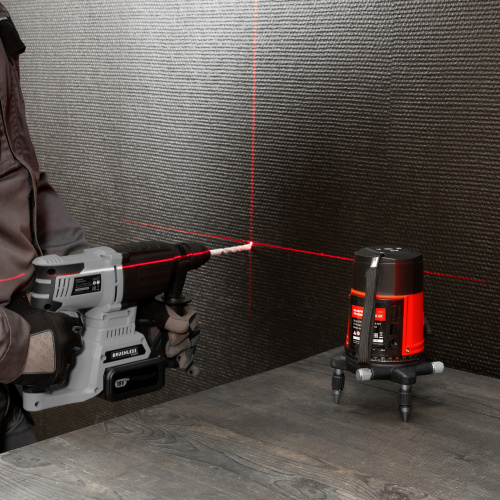 Лазерный уровень CRX-30R, 30 м, красный луч, батарейки, резьба 5/8" MTX по ценам производителя в Воронеже с доставкой по всей России