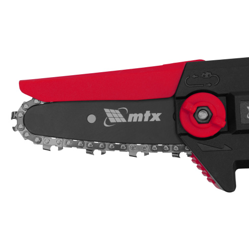 Цепная мини-пила аккумуляторная, MCS-100, шина 100 мм, Li-Ion, 20 В MTX по ценам производителя в Воронеже с доставкой по всей России