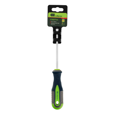 Отвертка, SL5 х 100 мм, CrV, трехкомпонентная рукоятка Сибртех по ценам производителя в Воронеже с доставкой по всей России