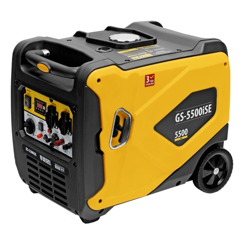 Генератор инверторный GS-5500iSE, 5,5 кВт, 230 В, закрытый корпус,электростартер Denzel по ценам производителя в Воронеже с доставкой по всей России