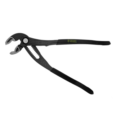 Клещи переставные, кнопочный механизм, обливные рукоятки, 250 мм Denzel по ценам производителя в Воронеже с доставкой по всей России