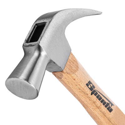 Молоток-гвоздодер, 650 г, боек 32 мм, деревянная рукоятка Sparta по ценам производителя в Воронеже с доставкой по всей России