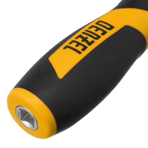 Набор инструментов, 1/2", 1/4", CrV, S2, пластиковый кейс, 84 предмета Denzel по ценам производителя в Воронеже с доставкой по всей России