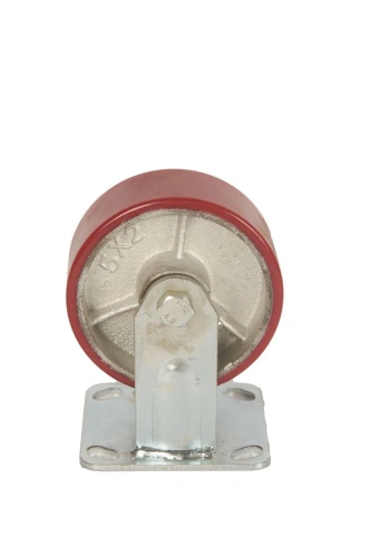 Колесо большегрузное неповоротное FCp 54 125 мм полиуретановое (N) по ценам производителя в Воронеже с доставкой по всей России