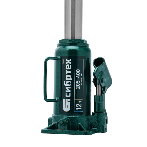 Домкрат гидравлический бутылочный, 12 т, 205-400 мм Сибртех по ценам производителя в Воронеже с доставкой по всей России