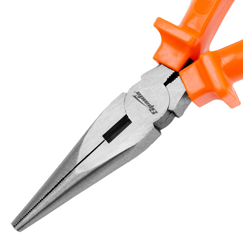 Длинногубцы прямые Classic, 180 мм, шлифованные, пластмассовые рукоятки Sparta по ценам производителя в Воронеже с доставкой по всей России