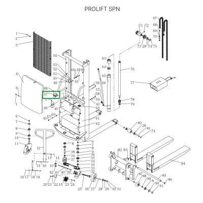 Зарядная розетка для штабелеров SPN по ценам производителя в Воронеже с доставкой по всей России