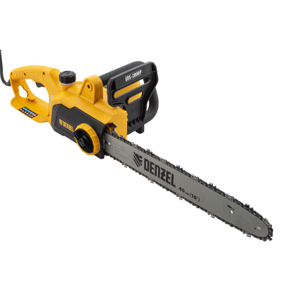 Пила цепная электрическая EDS-2000P, 2 кВт,поперечная, шина 40 см, шаг 3/8, паз 1.3 мм, 57 звеньев Denzel по ценам производителя в Воронеже с доставкой по всей России