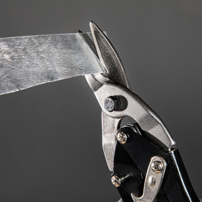 Ножницы по металлу, 250 мм, пряморежущие, для тонкого металла, обрезиненные рукоятки Matrix по ценам производителя в Воронеже с доставкой по всей России