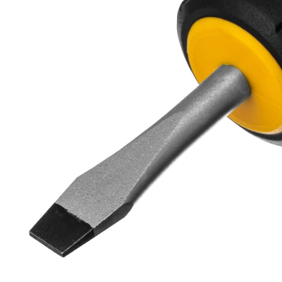 Отвертка, SL6x38 мм, S2, 3к рукоятка Denzel по ценам производителя в Воронеже с доставкой по всей России