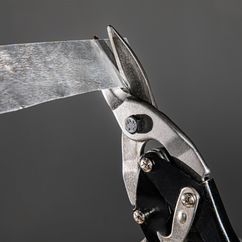 Ножницы по металлу, 250 мм, пряморежущие, для тонкого металла, обрезиненные рукоятки Matrix по ценам производителя в Воронеже с доставкой по всей России