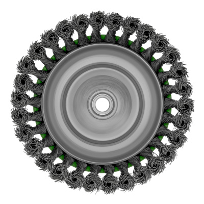 Щетка для УШМ, 150 мм, М14, "чашка", крученая проволока 0.5 мм Сибртех по ценам производителя в Воронеже с доставкой по всей России