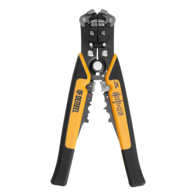 Щипцы для зачистки электропроводов 0,2-6 мм², функция обрезания проводов Denzel по ценам производителя в Воронеже с доставкой по всей России