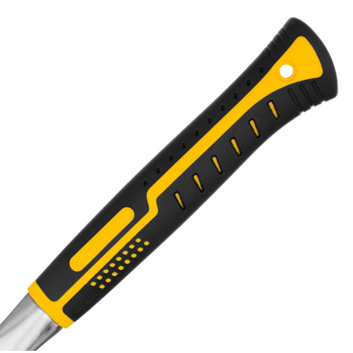 Молоток слесарный 600 г, цельнометаллический, двухкомпонентная рукоятка Denzel по ценам производителя в Воронеже с доставкой по всей России