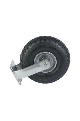 Колесо пневматическое резиновое 260 мм PRF 85 неповоротное на кронштейне по ценам производителя в Воронеже с доставкой по всей России