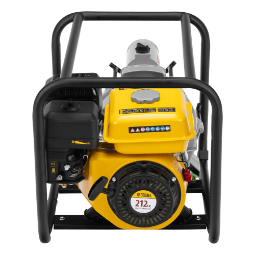 Мотопомпа бензиновая для грязной воды PX-80D7, 7 л.с., 3", 1300 л/мин, глуб 8 м,напор 30 м Denzel по ценам производителя в Воронеже с доставкой по всей России