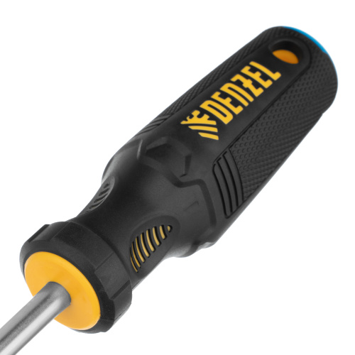 Отвертка SL8x150 мм, CrV, трехкомпонентная рукоятка Denzel по ценам производителя в Воронеже с доставкой по всей России