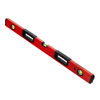 Уровень алюминиевый, 800 мм, фрезерованный, 3 глазка, две эргономичные ручки Matrix по ценам производителя в Воронеже с доставкой по всей России