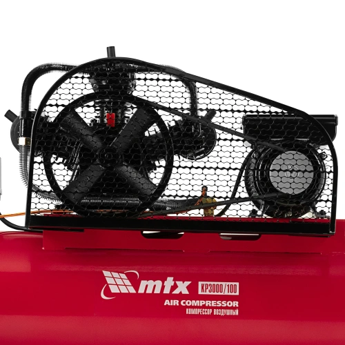 Компрессор воздушный ременный привод КР3000/100  3,0 кВт, 100 литров, 510 л/мин МТХ по ценам производителя в Воронеже с доставкой по всей России