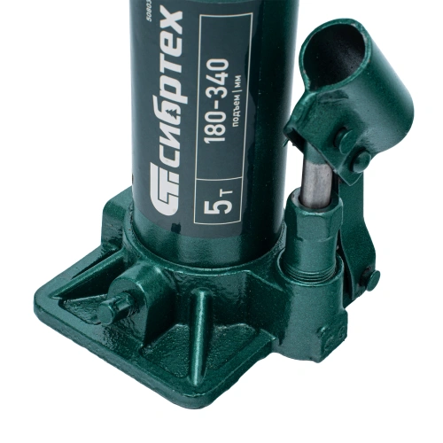 Домкрат гидравлический бутылочный, 5 т, 180-340 мм Сибртех по ценам производителя в Воронеже с доставкой по всей России