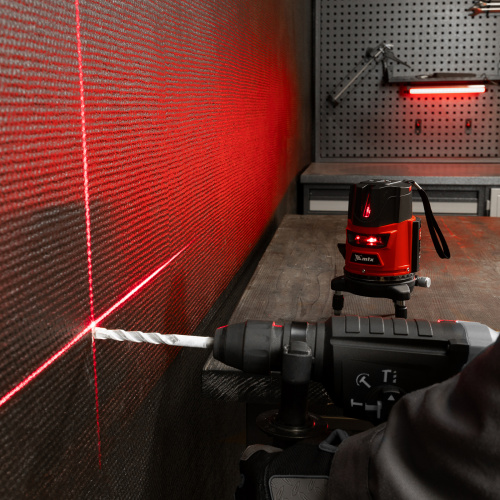 Лазерный уровень CRX-30R, 30 м, красный луч, батарейки, резьба 5/8" MTX по ценам производителя в Воронеже с доставкой по всей России