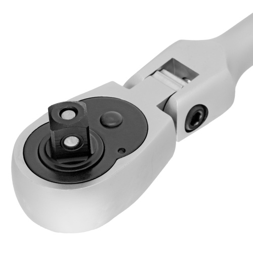 Ключ-трещотка шарнирный 1/2", СrV, 72 зуба, с быстрым сбросом, матовый хром Stels по ценам производителя в Воронеже с доставкой по всей России