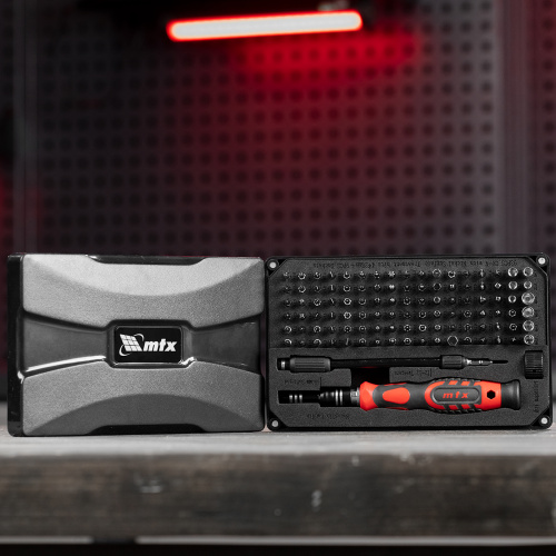 Набор для точных работ 107 в 1, универсальный, сталь CrV MTX по ценам производителя в Воронеже с доставкой по всей России