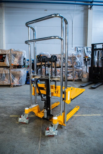 Штабелер гидравлический 0,4 т 1,1 м TOR PJ4110 облегченный по ценам производителя в Воронеже с доставкой по всей России