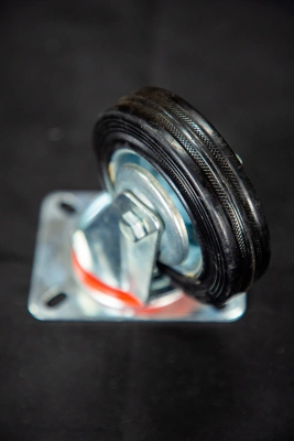 Колесо поворотное резина SC 42 100 мм (Y) купить в Москве с доставкой по всей России | ProtosMarket.ru