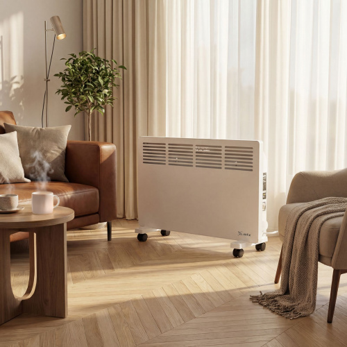 Конвектор электрический КМ-2000.2, 230 В, 2000 Вт, X-образный нагреватель, колеса, термостат MTX по ценам производителя в Воронеже с доставкой по всей России