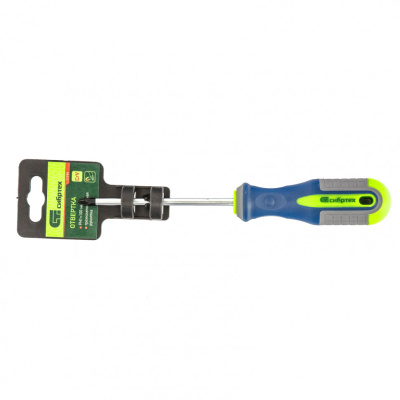 Отвертка, PH1 х 100 мм, CrV, трехкомпонентная рукоятка Сибртех по ценам производителя в Воронеже с доставкой по всей России