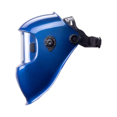 Маска сварщика КОРУНД-5 "синяя" без коробки (ф-р 2100V, пр-во FoxWeld) по ценам производителя в Воронеже с доставкой по всей России