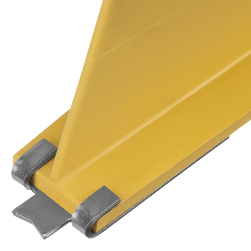 Упор противооткатный для грузового транспорта, ЖЕЛТЫЙ, 35 т, 473х200х205 мм Stels по ценам производителя в Воронеже с доставкой по всей России
