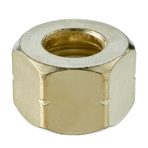 Гайка накидная СП-21,8LH, латунь по ценам производителя в Воронеже с доставкой по всей России