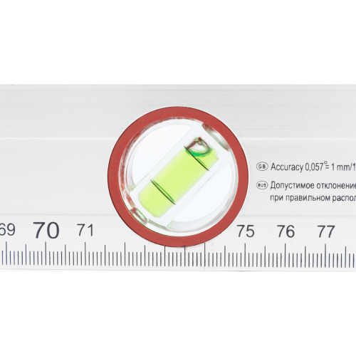 Уровень алюминиевый, 800 мм, 3 глазка, линейка Sparta по ценам производителя в Воронеже с доставкой по всей России