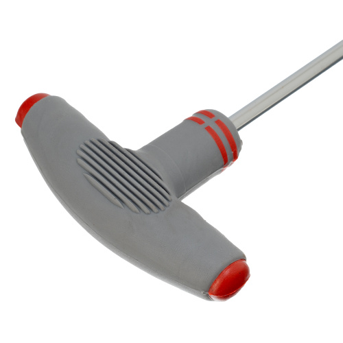 Отвертка с Т-образной эргономичной ручкой и набором бит, 11 шт, CrV Matrix по ценам производителя в Воронеже с доставкой по всей России