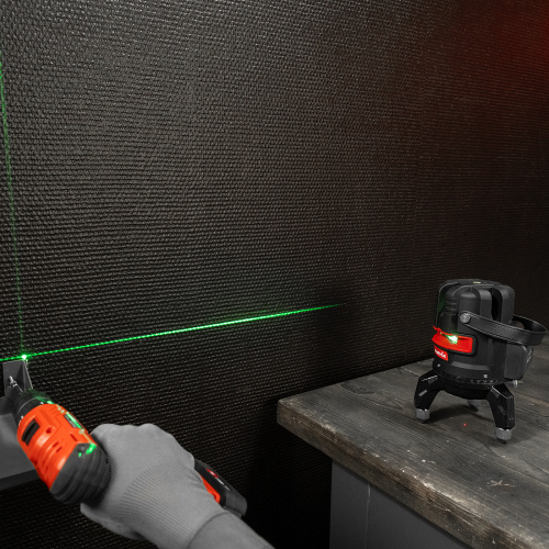 Лазерный уровень ML 06 Green, 30 м, 520 нм, аккумулятор Li 2800 мАч, резьба 5/8" Matrix по ценам производителя в Воронеже с доставкой по всей России