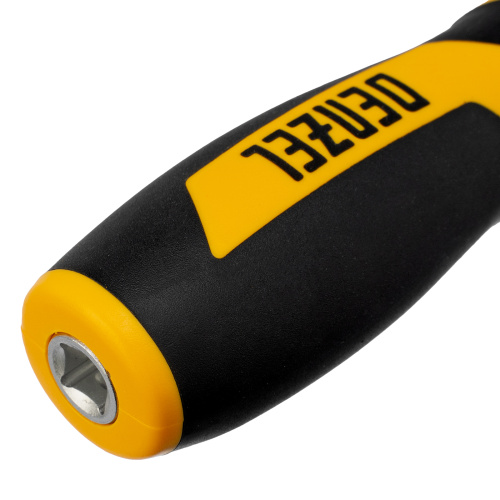 Набор инструментов, 1/2", 1/4", CrV, S2, пластиковый кейс, 122 предмета Denzel по ценам производителя в Воронеже с доставкой по всей России